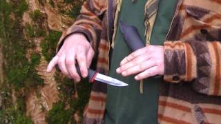 Mora Hunter 711 Knife Review - Competition Prize at NaturalBushcraft