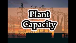 Plant Capacity || Power System || Bangla Tutorial