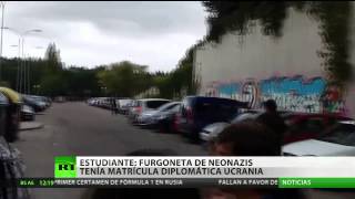 FASCISTAS UCRANIANOS REVIENTAN UN ACTO SOLIDARIO EN LA UNIVERSIDAD MADRILEÑA