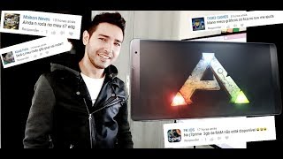 ARK MOBILE ARK PARA ANDROID , APARELHOS COMPATIVEIS , BUGS , RESPONDENDO INSCRITOS , NOTICIAS