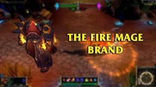 The Fire Mage Brand LoL Custom Skin ShowCase