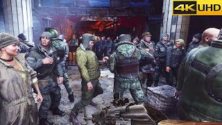 TRAGIC STORY of NOVOSIBIRSK METRO | Ultra Realistic Graphics [4K RTX 60FPS] Metro Exodus Enhanced
