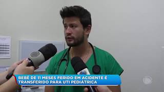 BEBÊ DE 11 MESES QUE SOFREU TRAUMATISMO É TRANSFERIDO PARA UTI NEONATAL EM VÁRZEA GRANDE