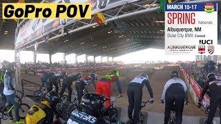 UsaBMX Spring Nationals Elite Men GoPro POV - JEREMYSMITHBMX