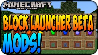 Block Launcher - Mods - Minecraft PE(Pocket Edition) 0.15.1 - APK