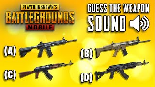 Guess The Weapon Sound in PUBG Mobile | Ultimate Quiz #2