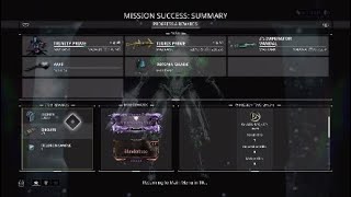 Solo assassinato Jackal Lv100|Trinity Prime|Warframe.