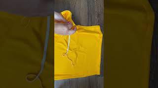 Transformo Camiseta HACER VESTIDO DE BLUSA SIN MÁQUINA - DIY CLOTHING HACKS - #shorts
