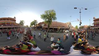 360 VR Video | Kalbelia dance at Gangaur Sawari Jaipur |2019 | KGMI