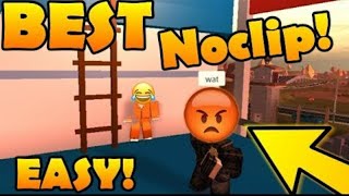 (*EASIEST WAY TO NOCLIP IN ROBLOX JAILBREAK*2019*)(NO JOKE)(December Fest)