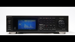 Sony SDP-D905 digital surround processor über equalizer with spectrum analyzer