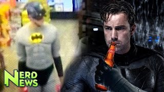 BREAKING NEWS: Batman AND/OR Possibly Captain America Stole Beer!