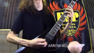 ESP Guitars: LTD Arrow-401 Demo with Jack Fliegler