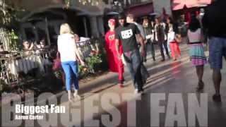 Aaron Carter and Jackie Long go shopping together
