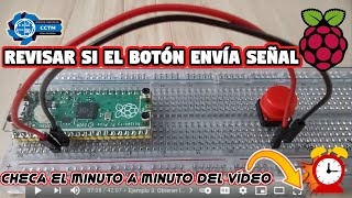 + Raspberry Pi Pico: Revisar si hay señal de un botón push | Micropython | Desde cero