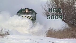 HBR 5009 West - Snow Bash, Normal and SloMo Views on 1-7-2014