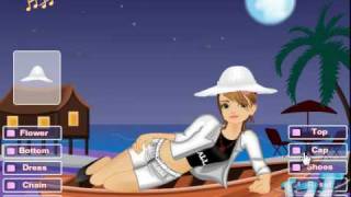 Dress game girl beach romance | لعبة تلبيس ملابس بنت الشاطئ رومانسيه