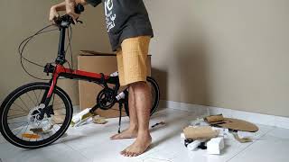Unboxing FoldX X9 Tiagra 2x10 speed