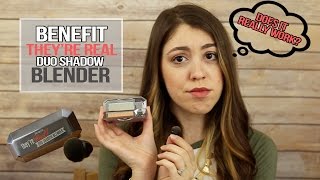 FIRST IMPRESSION | Benefit They're Real Duo Shadow Blender