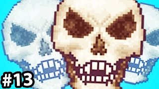 Прохождение Terraria часть 13 - ЧТО ЗА ГОЛОВЫ ААА....?