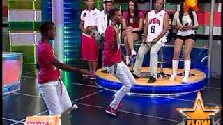 Los New Swagger   Dembow en Pinta 3 @t Aqui se Habla Español By FDB)