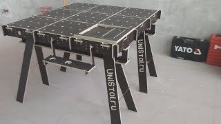 Обзор универсального рабочего стола. Простой и недорогой стол.