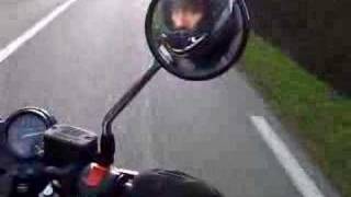 cb 500 pointe à 180km/h