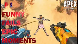 Apex Legends  Funny Fails & Epic Moments. WTF?