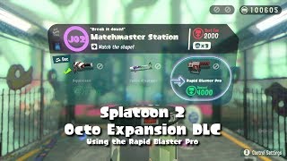 J02 "Break it down!" Matchmaster Station with Rapid Blaster Pro - Splatoon 2: Octo Expansion DLC