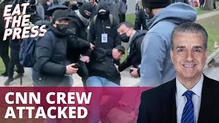 Reporter defends thugs who attacked his crew