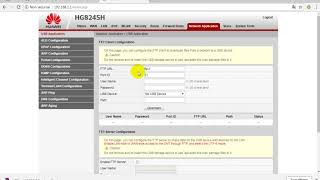 Firmware huawei HG8245H  VERSION  V3R015C10S130تحديث هواوي