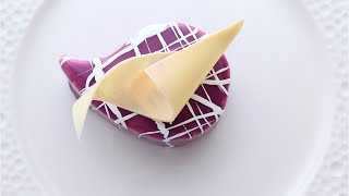 Муссовое пирожное Лаванда Мята Личи / Mousse cake Lavender Mint Lychee