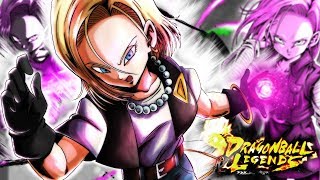 ANDROID 18 ONLY SQUAD!! | Dragon Ball Legends