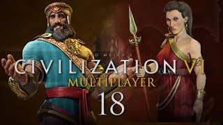 Civilization VI #18 Multiplayer with Biffa2001 - Let's Play