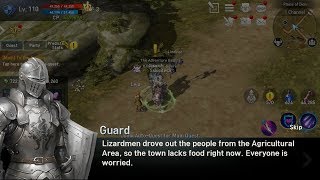 Solo leveling: Lineage 2 revolution Android/ios ep4 (main story, Punishing Lizardman)