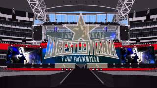 AJ Styles WWE Theme Mix on a custom WRESTLEMANIA 32 Stage (Phenomenal and Evil Ways w/ ArenaEffect)