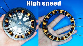 How to make a big and high speed ESC brushless motor