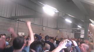 Cov fans half time at Shrewsbury