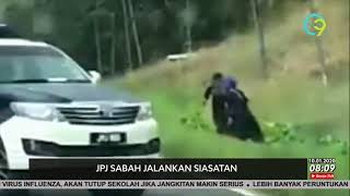 Pegawai JPJ Pukul Penunggang Motosikal?