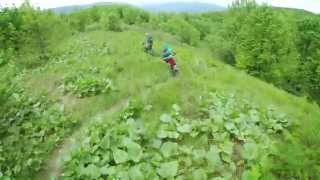 Making of "Path Finder" enduro film - Bieszczady Poland