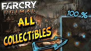 ALL Far Cry Primal Collectibles! - 100% Complete - Totems, Paintings, Bracelets, Daysha, Masks