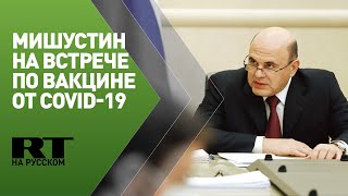 Мишустин проводит встречу с производителями вакцин от COVID-19 — трансляция