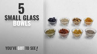 Best Small Glass Bowls [2018]: Libbey 8-piece Small Glass Bowl Set with Lids