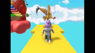 NL. Прохождение карты Angry Birds Obby в игре Roblox!