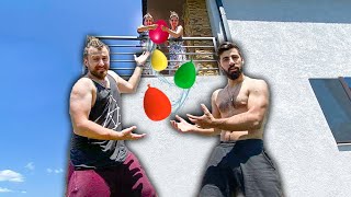 წყლის ბუშტების ჩელენჯი ძმასთან @Qristesia