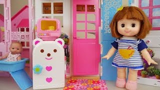 Baby doll house - Kitchen and toys play