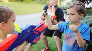 Nerf Gun Game 3!  First Person in 4K