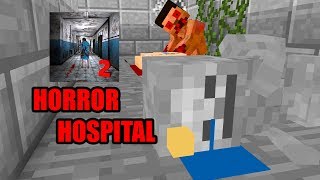 Monster School : HORROR HOSPITAL GAME CHALLENGE - Minecraft Animation