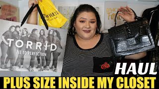 PLUS SIZE INSIDE MY CLOSET HAUL: TORRID, FOREVER21, ALDO, BURLINGTON | #FASHIONFRIDAY