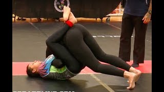 Girls Grappling No-Gi @ NJBJJF Summer Open 2017 • Female Wrestling BJJ